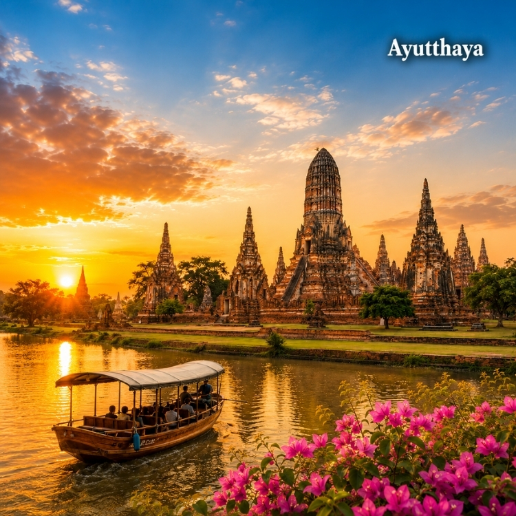 คู่มือท่องเที่ยวซากปรักหักพังอันยิ่งใหญ่และวัดโบราณแห่งอยุธยา