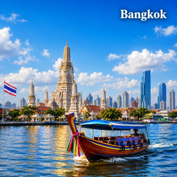 คู่มือท่องเที่ยวริมแม่น้ำและวัดวาอารามแห่งกรุงเทพฯ